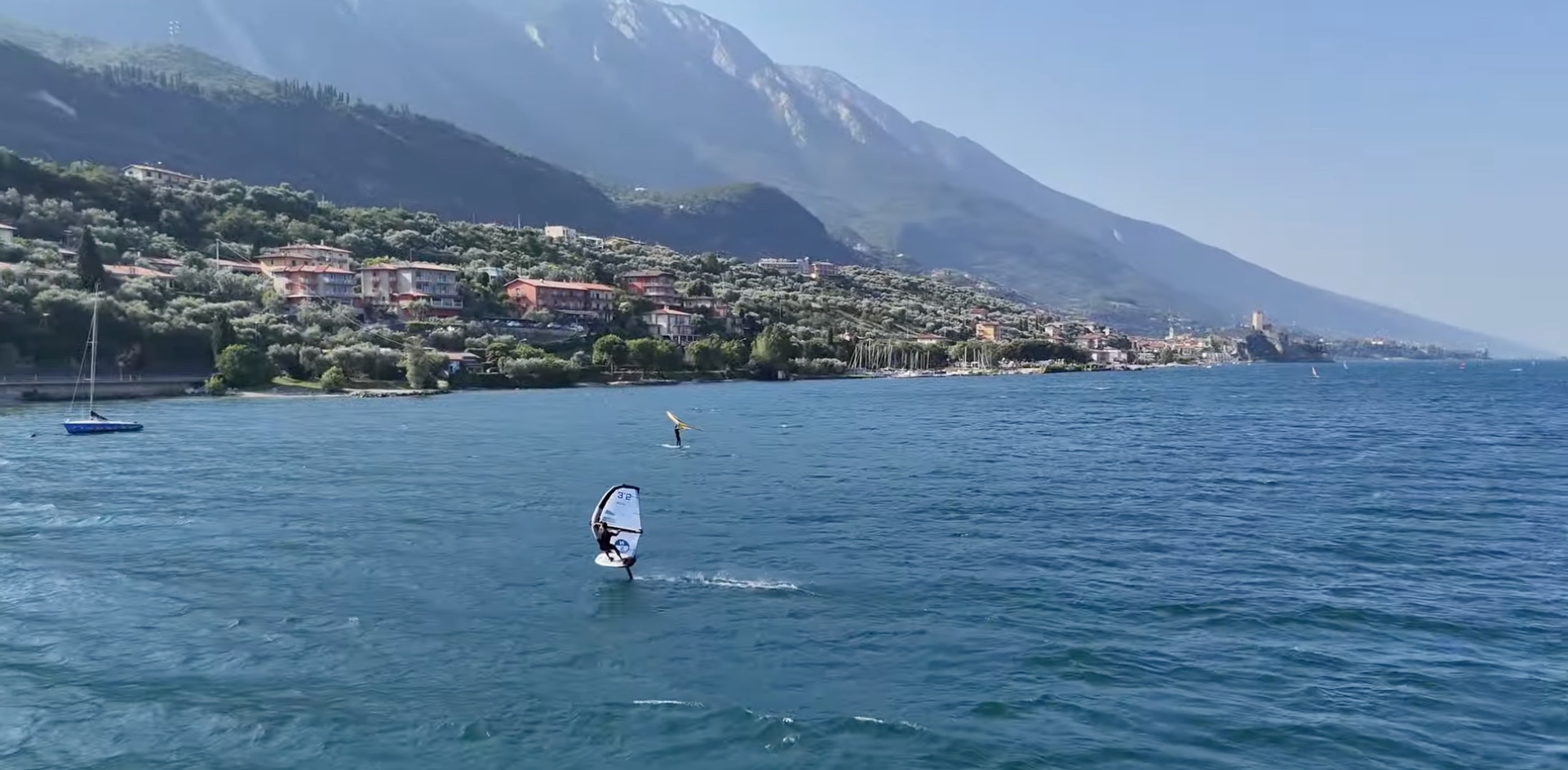 Wingfoil spot Garda in Torbole, Italy