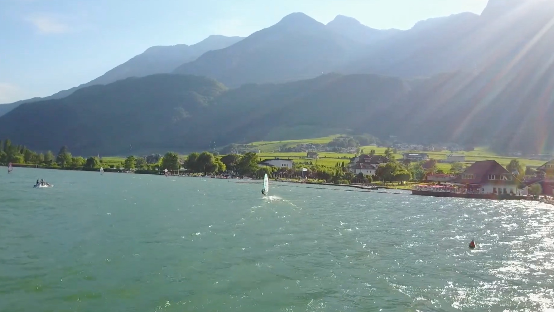 Wingfoil spot Lago di Caldaro in San Giuseppe al Lago, Italy