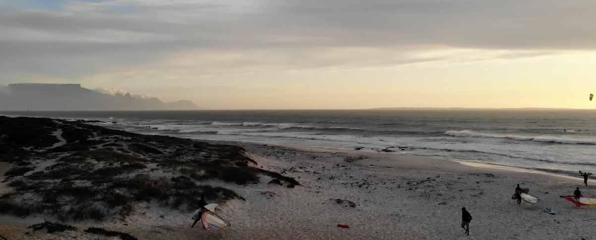 Wingfoil spot Haakgat in Haakgat, Melkbosstrand, South Africa, South Africa