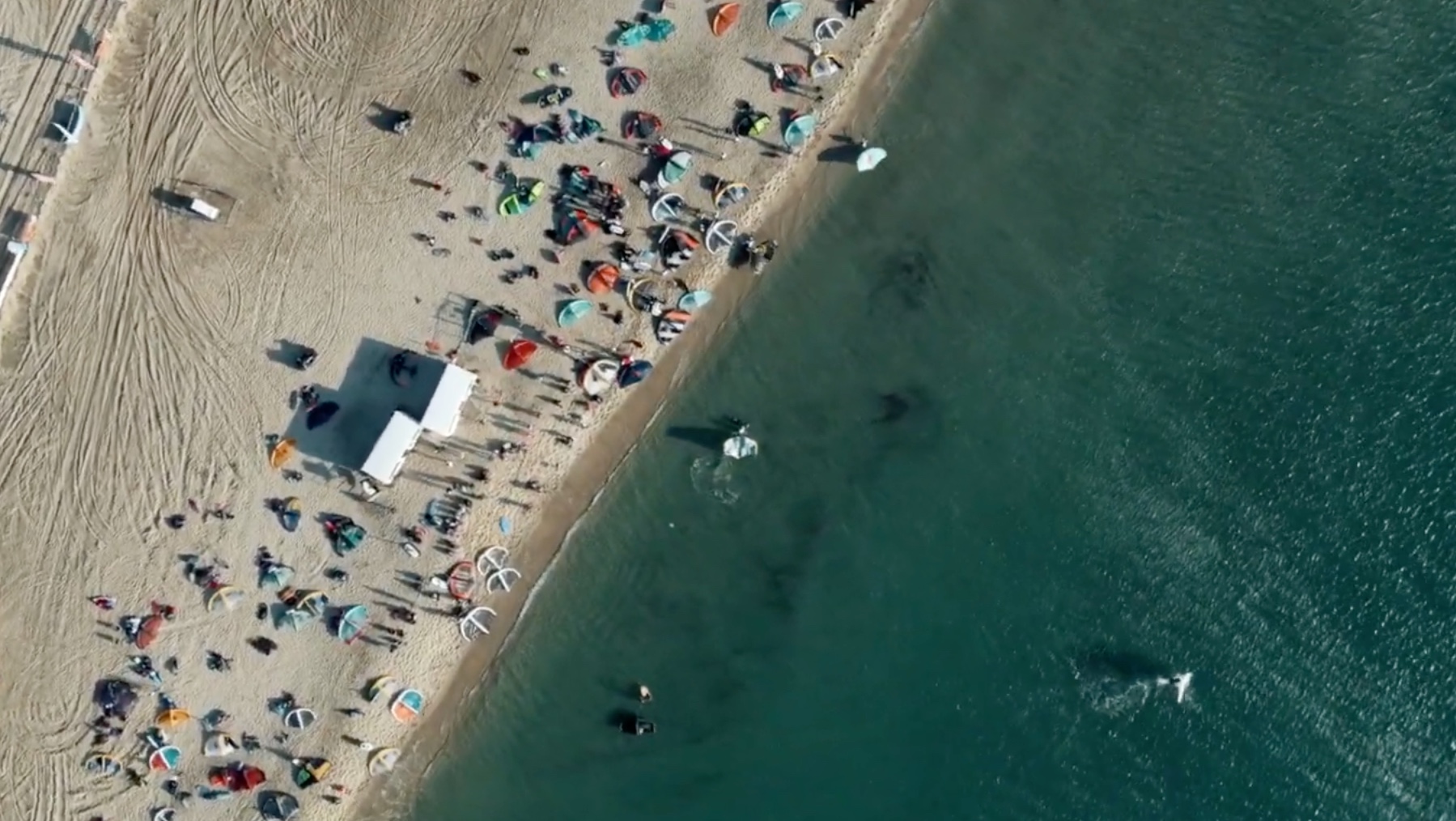 Wingfoil spot Leucate Plage in Leucate, France
