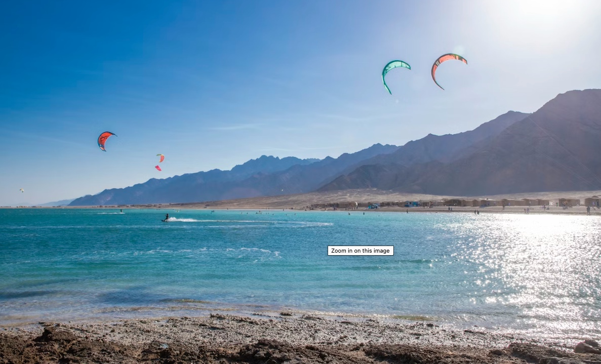 Wingfoil spot Dahab (Medina) in Masbat Beach / Dahab Lagoon, Egypt
