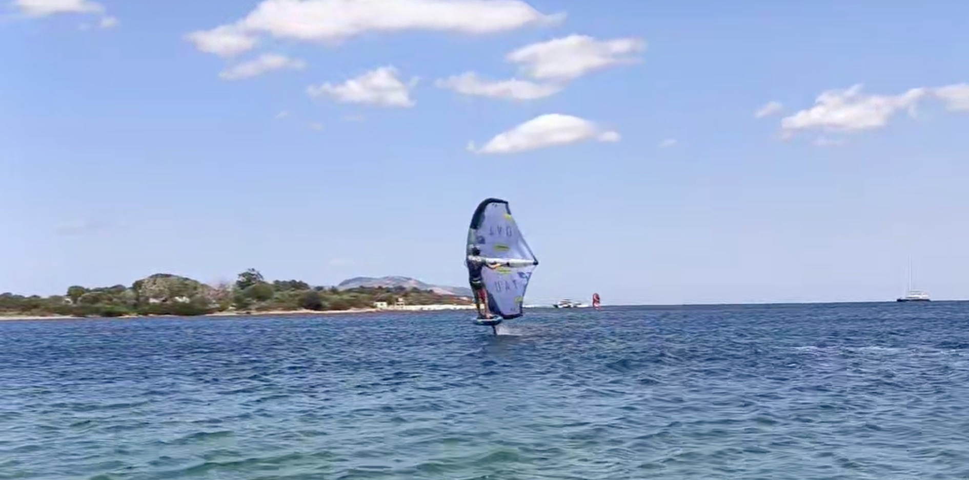 Wingfoil spot Le Saline in Olbia, Italy