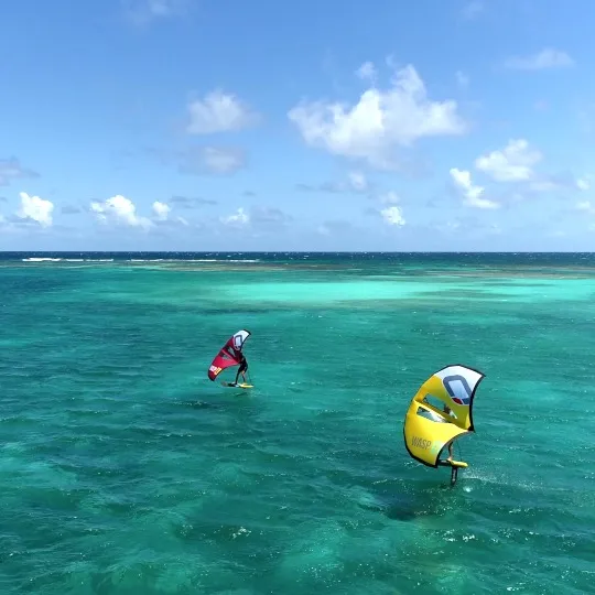 Kiteboarding and Wing Foiling Adventures in Antigua & Barbuda with Luxury Catamaran Sailing — Antigua, Antigua and Barbuda, Caribbean