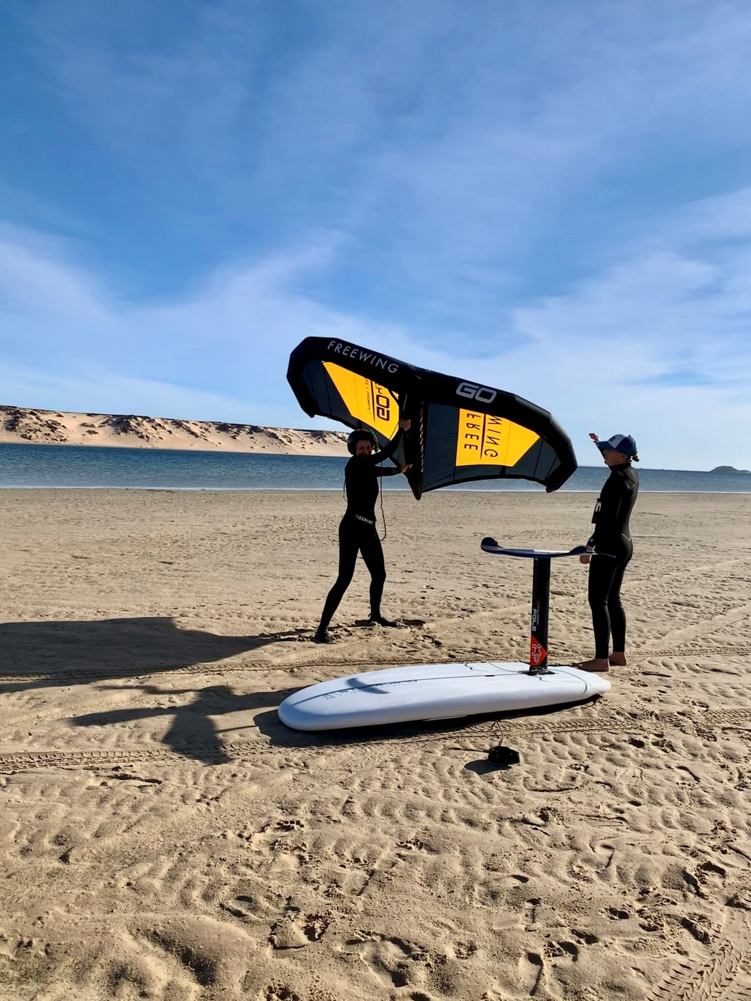 Dakhla Wingfoil Escape in the Sahara — Dakhla, Morocco, Africa