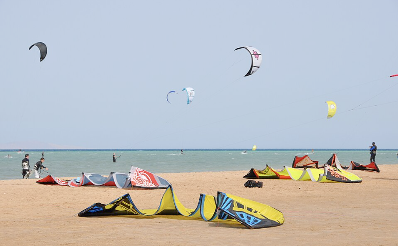 Wingfoil spot El Gouna in Mangroovy Beach / Kite Beach, Egypt