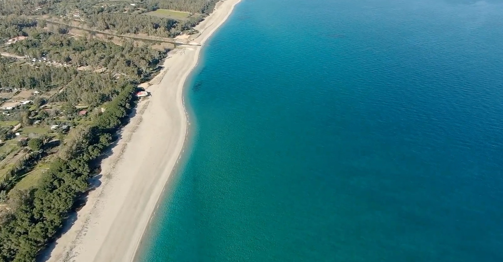 Wingfoil spot Planargia Beach in Bari Sardo, Italy