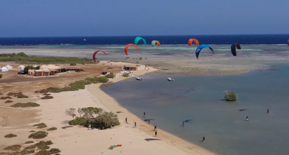 Wingfoil spot Wadi Lahami in Wadi Lahami Bay Lagoon, Egypt