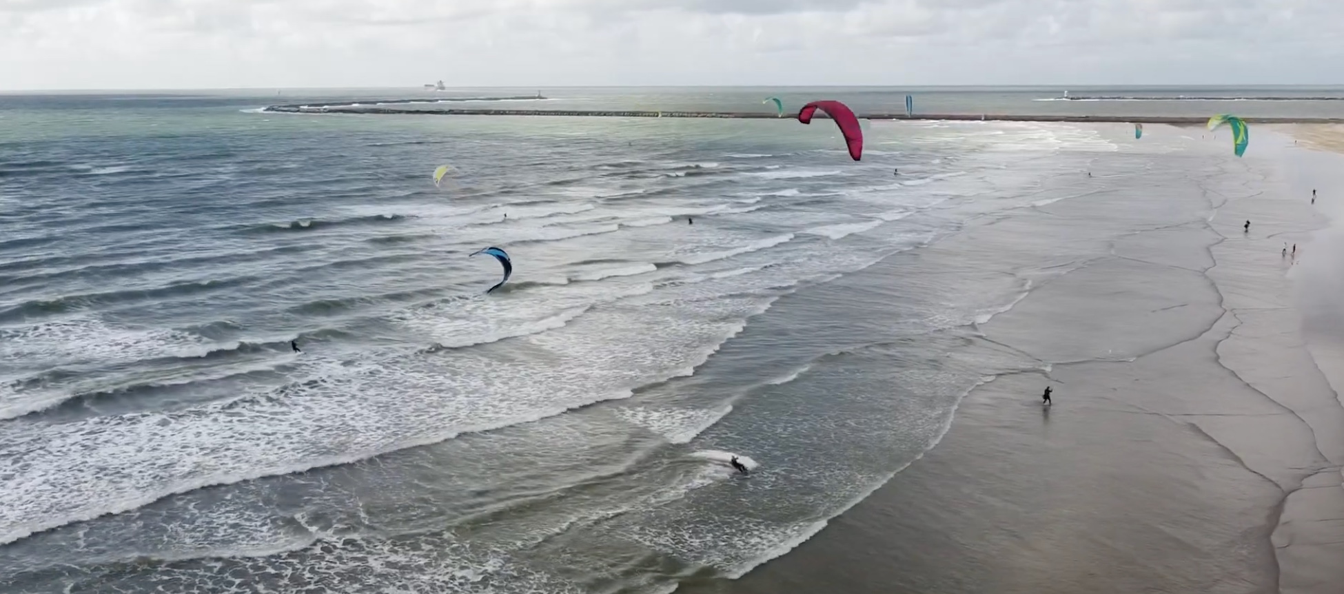 Wingfoil spot IJmuiden, Ijmuiderslag in IJmuiden, Netherlands, Netherlands
