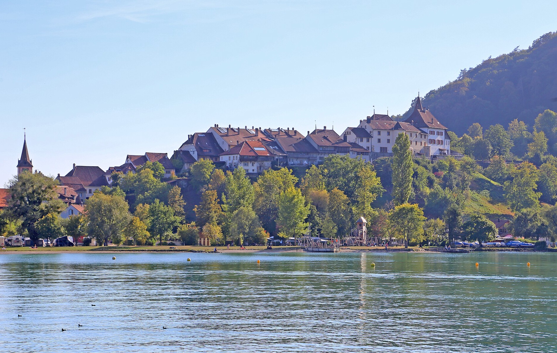 Wingfoil spot Bielersee in Ipsach, Switzerland