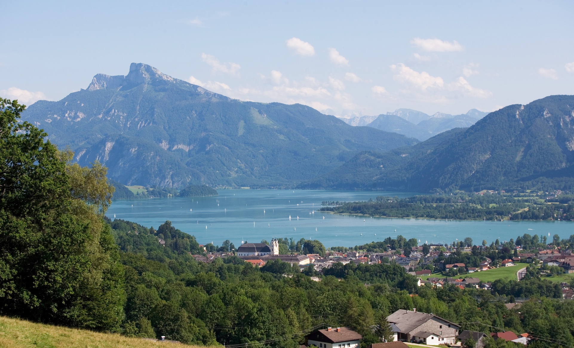 Wingfoil spot Mondsee in Mondsee, Austria