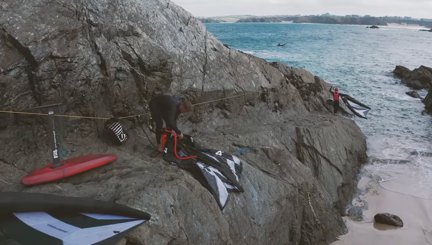 Wingfoil spot The Gazzle — Fistral in Fistral Beach, Newquay, Cornwall, United Kingdom