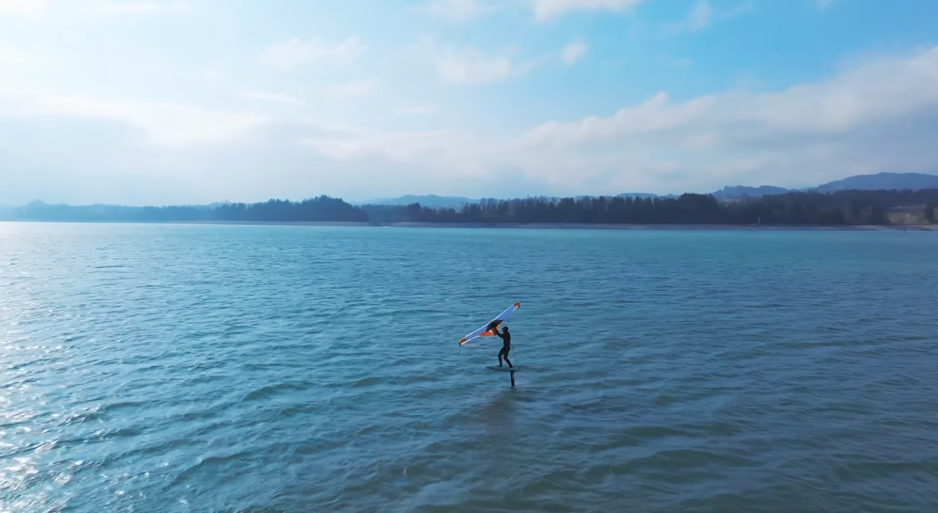Wingfoil spot Forggensee in Brunnen, Germany