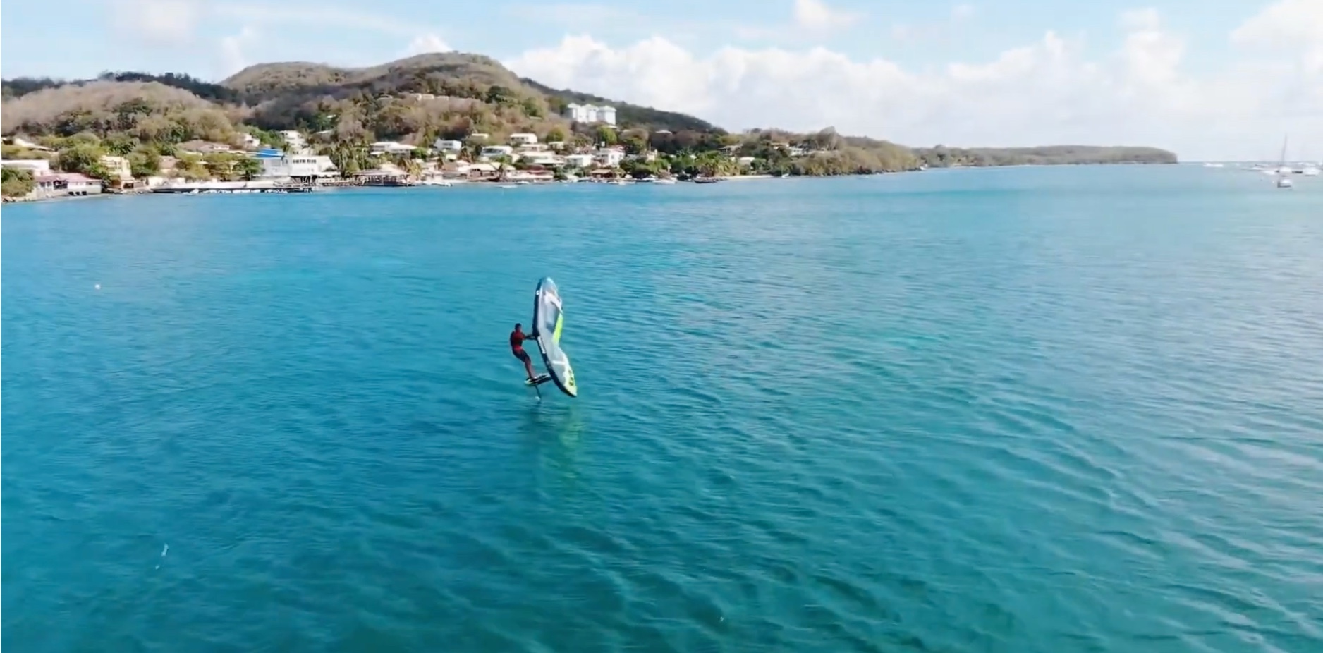 Wingfoil spot Pointe Marin in Baie du Marin, Le Marin, Martinique