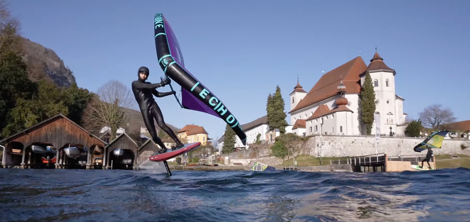 Wingfoil spot Traunsee in Gmunden, Austria