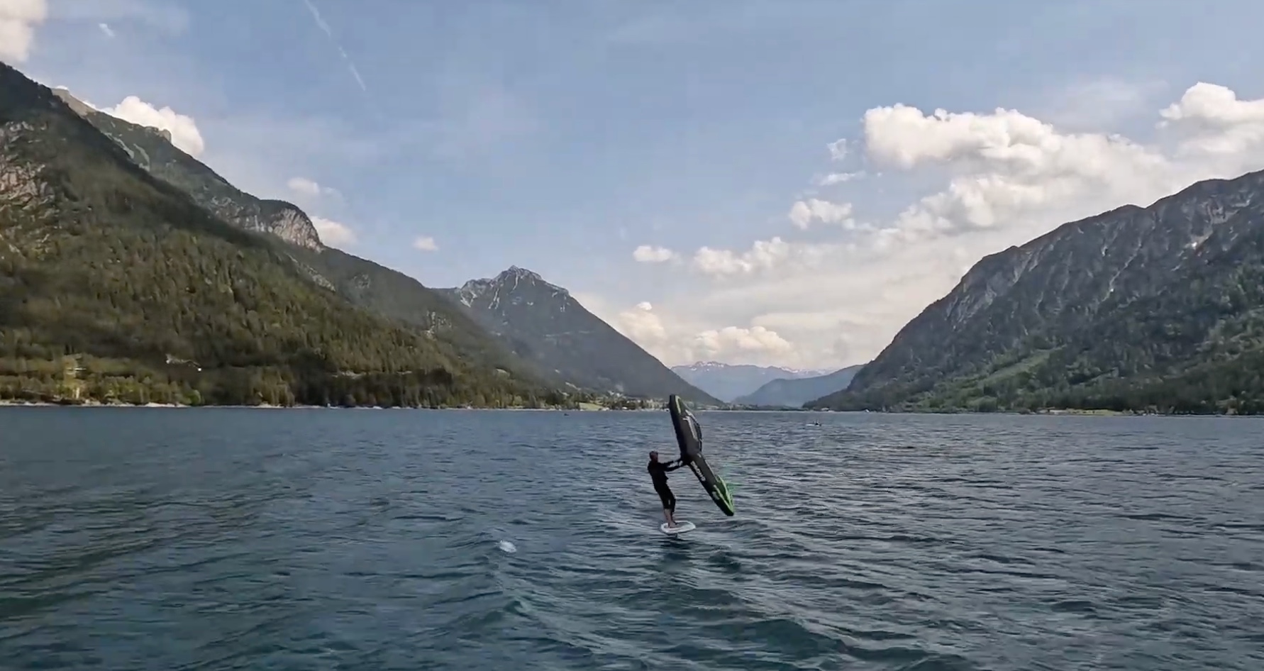 Wingfoil spot Achensee in Maurach, Austria