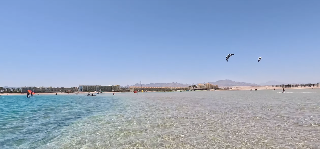 Wingfoil spot Soma Bay in Kite Lagoon / Golden Beach, Egypt